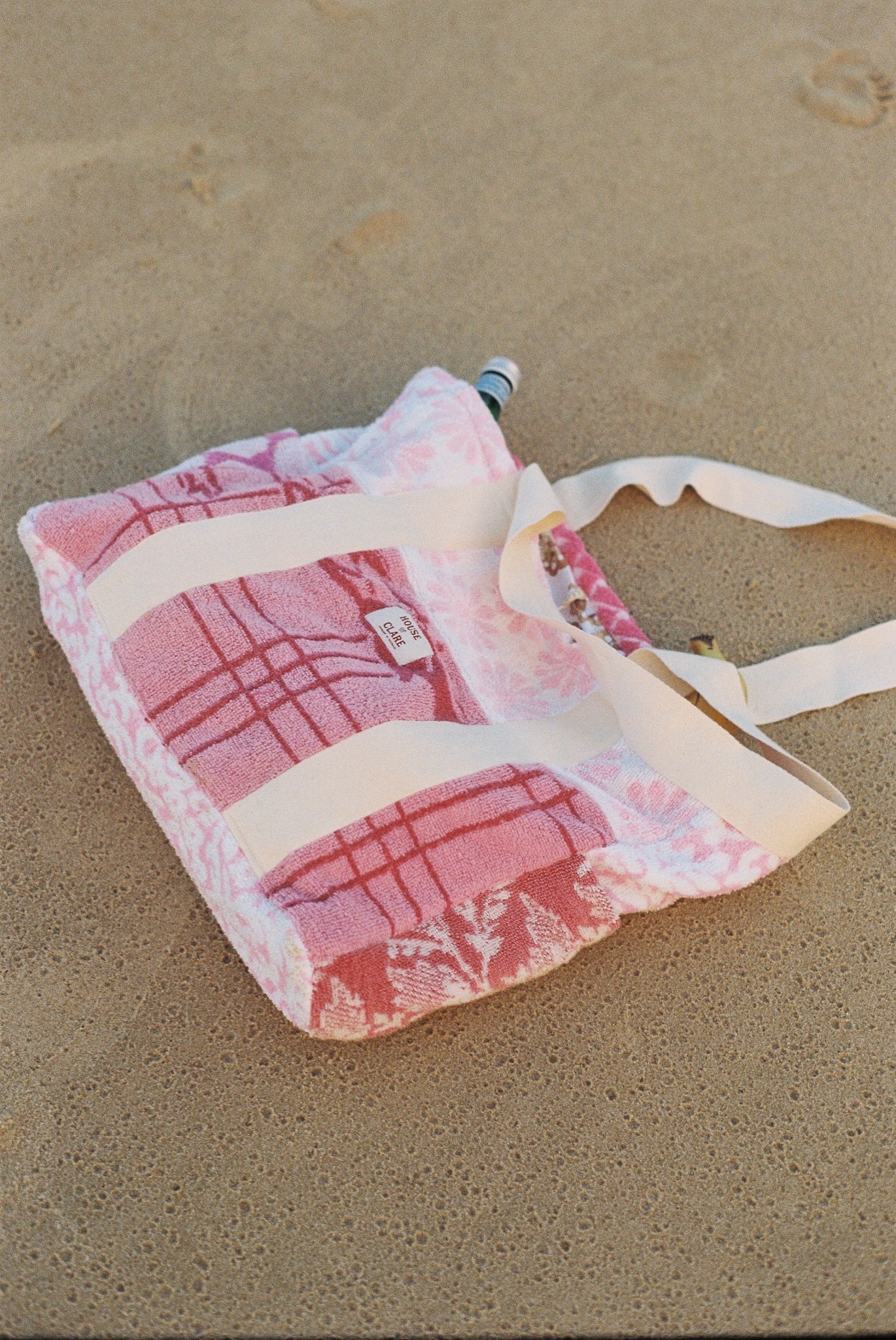 Large Bag | Pink | Towel Patch