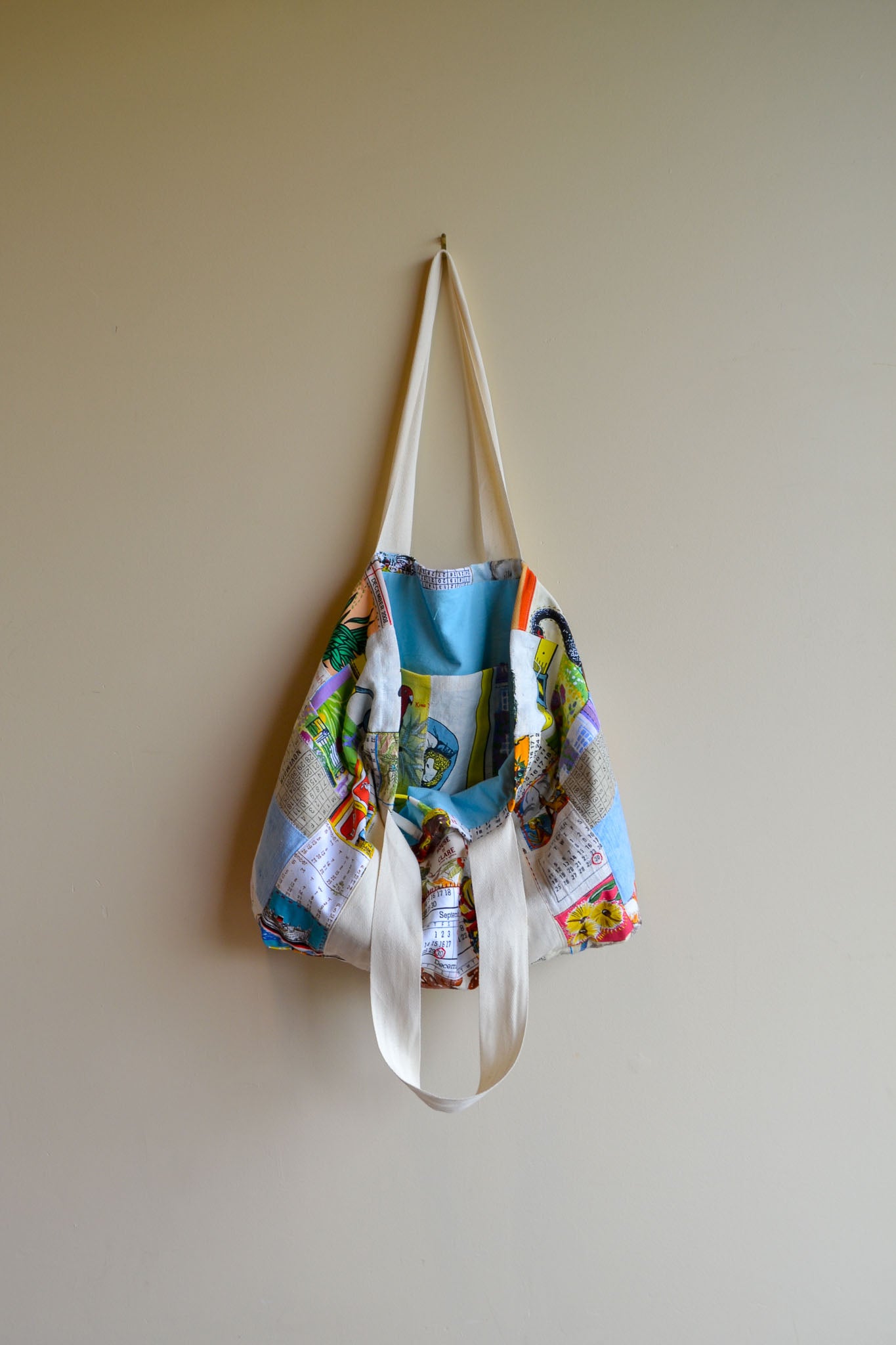 Large Market Bag | Teatowel Patch