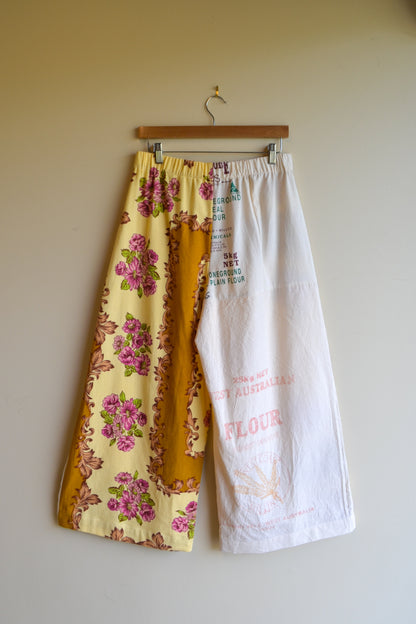 Long Patch Pant | Flour Sack | Large