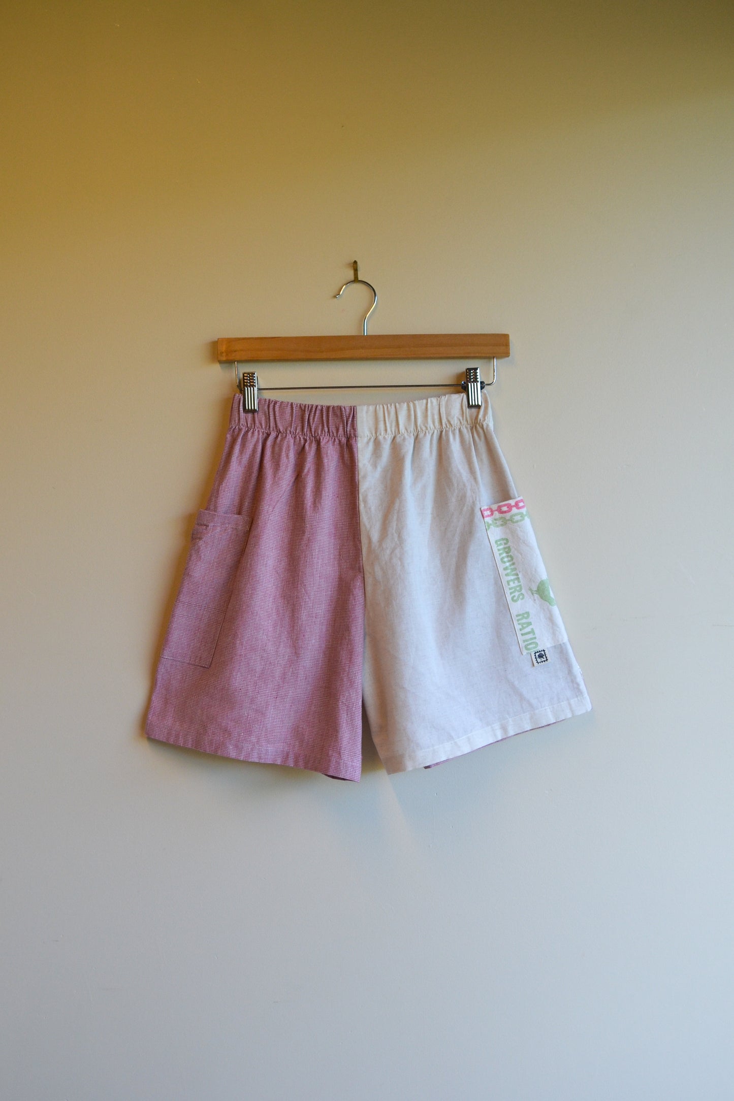 Patch Shorts | Elasticated | Small