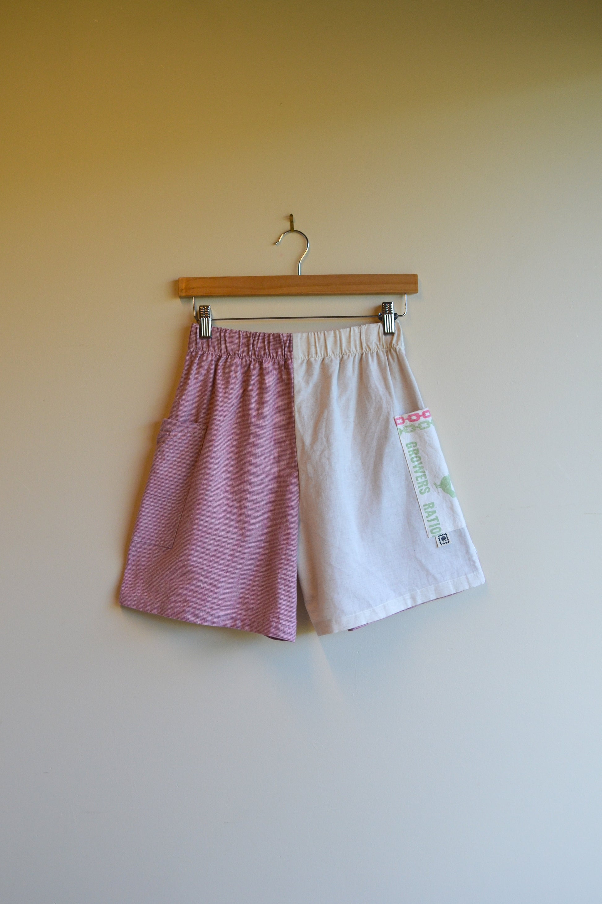 Patch Shorts | Elasticated | Small