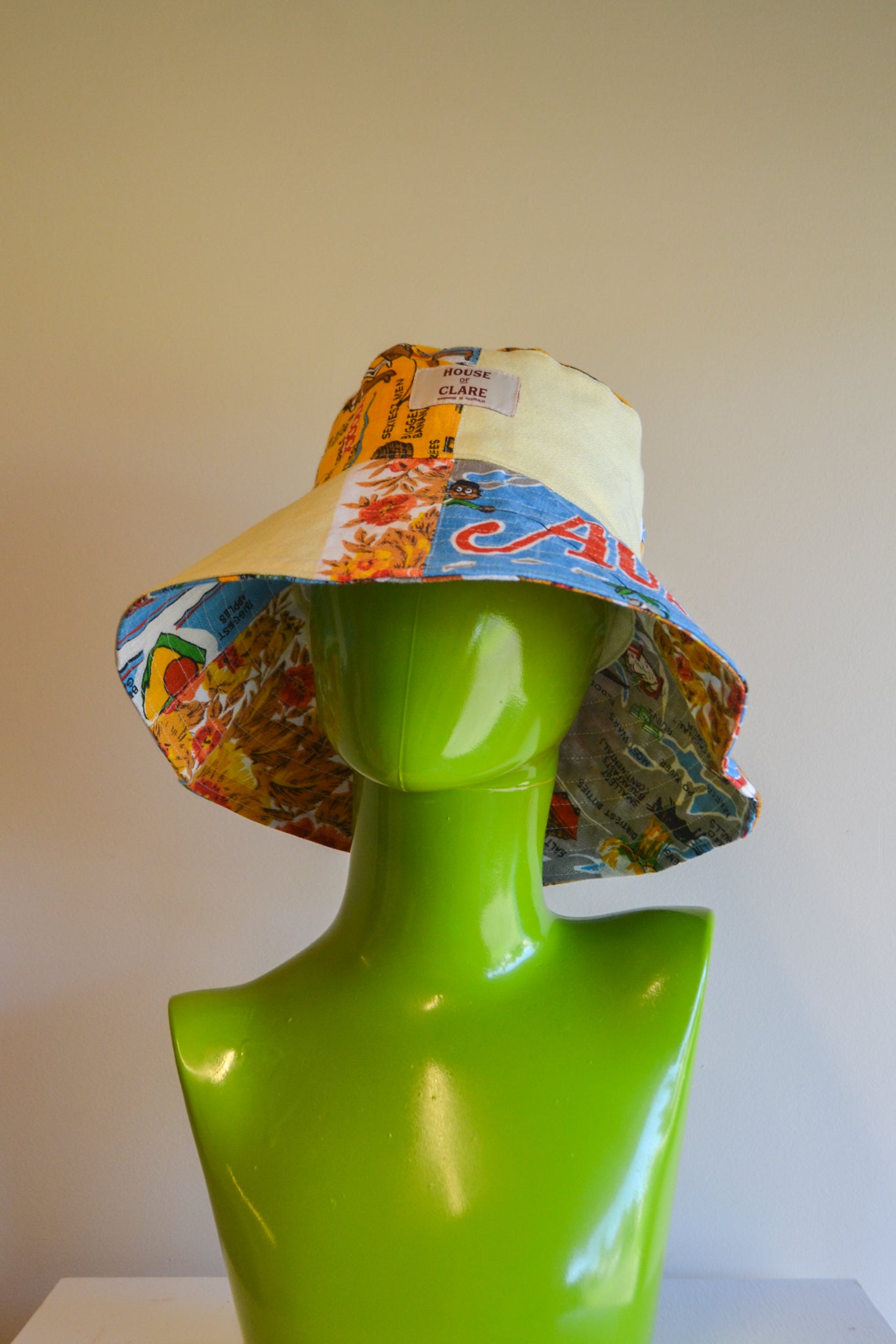 Wide Brim Hat | Down Under | Reversible | Small