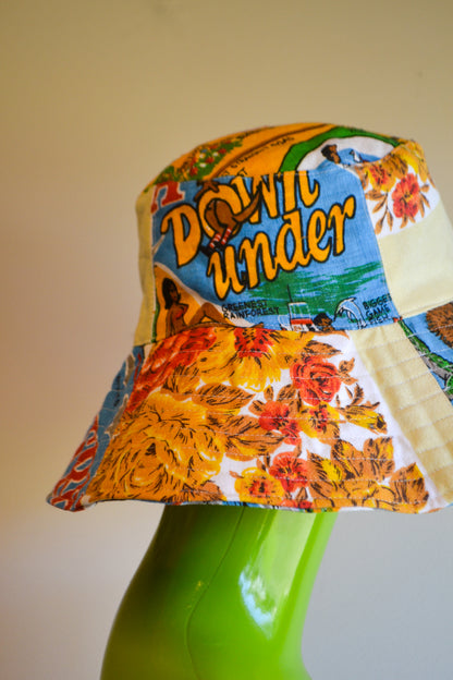 Wide Brim Hat | Down Under | Reversible | Small