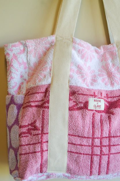 Large Bag | Pink | Towel Patch