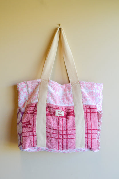 Large Bag | Pink | Towel Patch