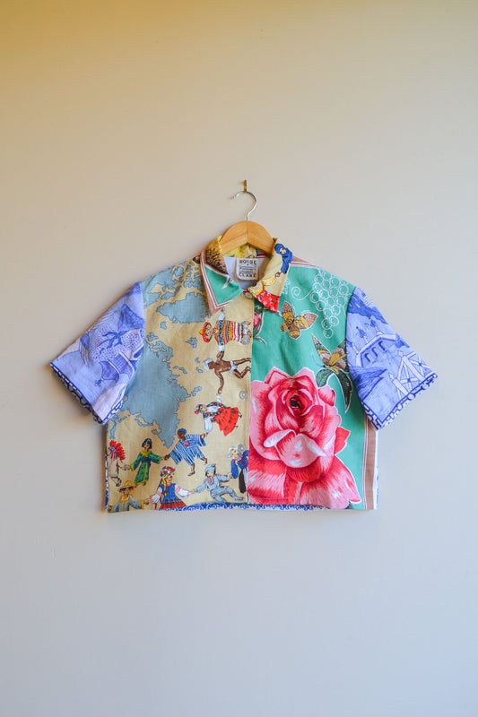 Button Up Shirt | Wonderful World | Medium