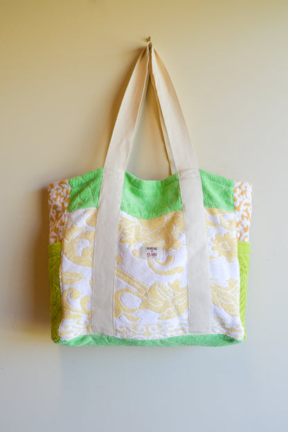 Large Bag | Green Yellow | Towel Patch