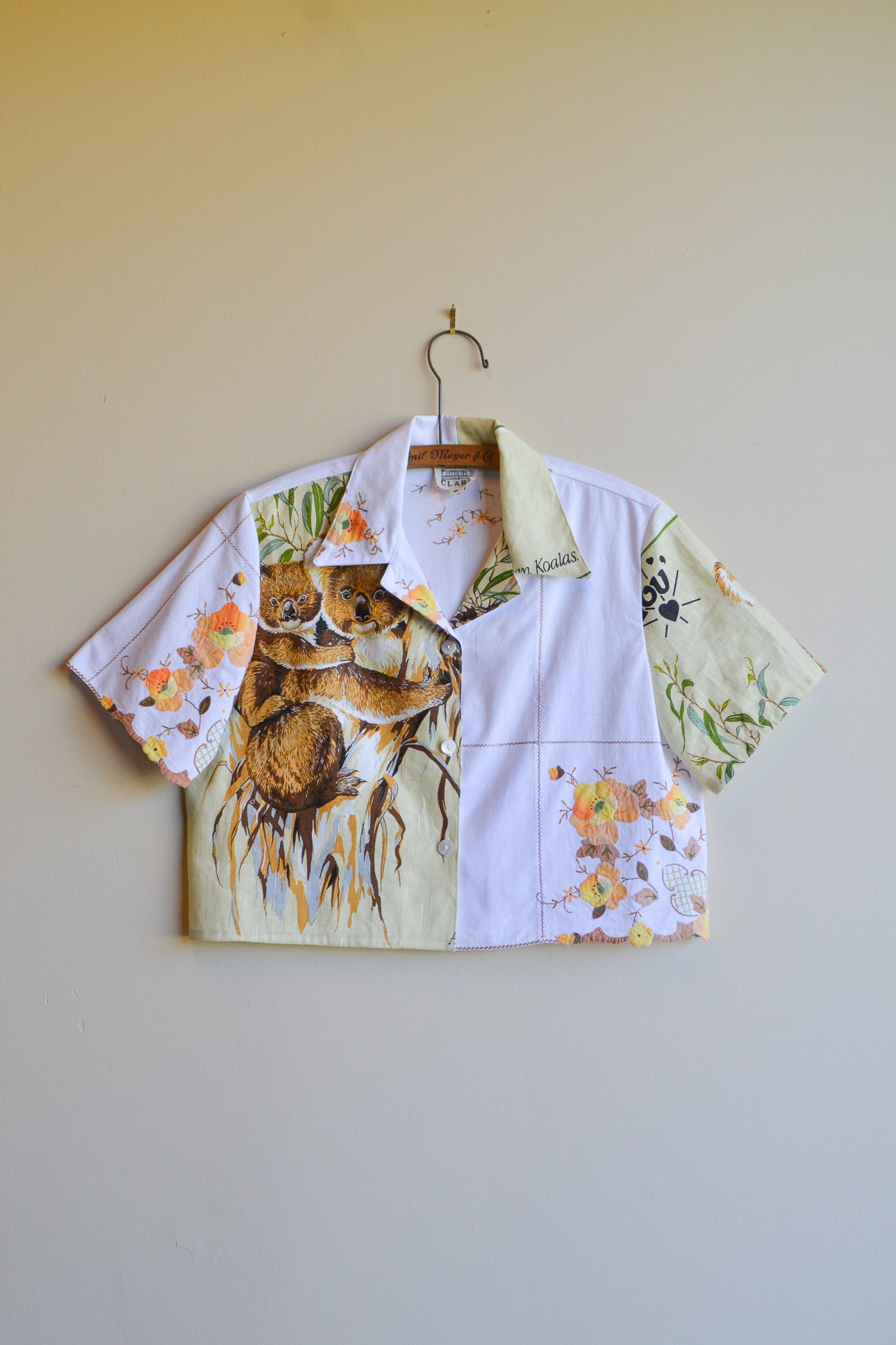 Button Up Shirt | Koalas | Medium