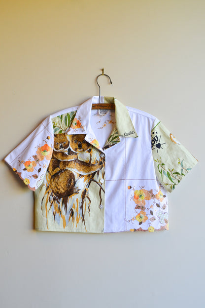 Button Up Shirt | Koalas | Medium