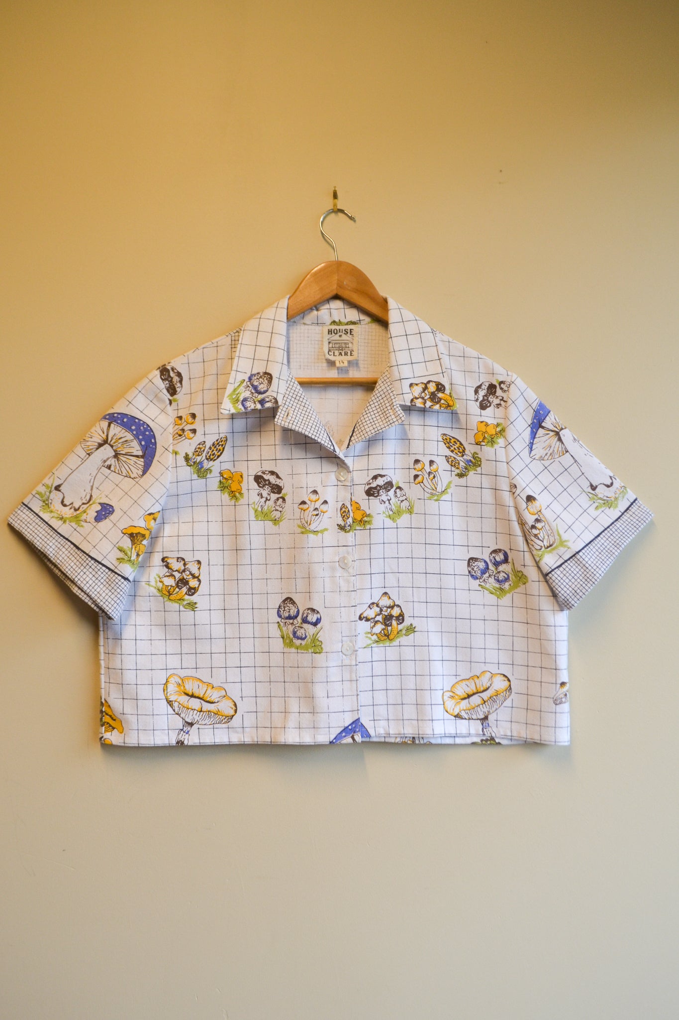 Button Up Shirt | Mushroom | 14au