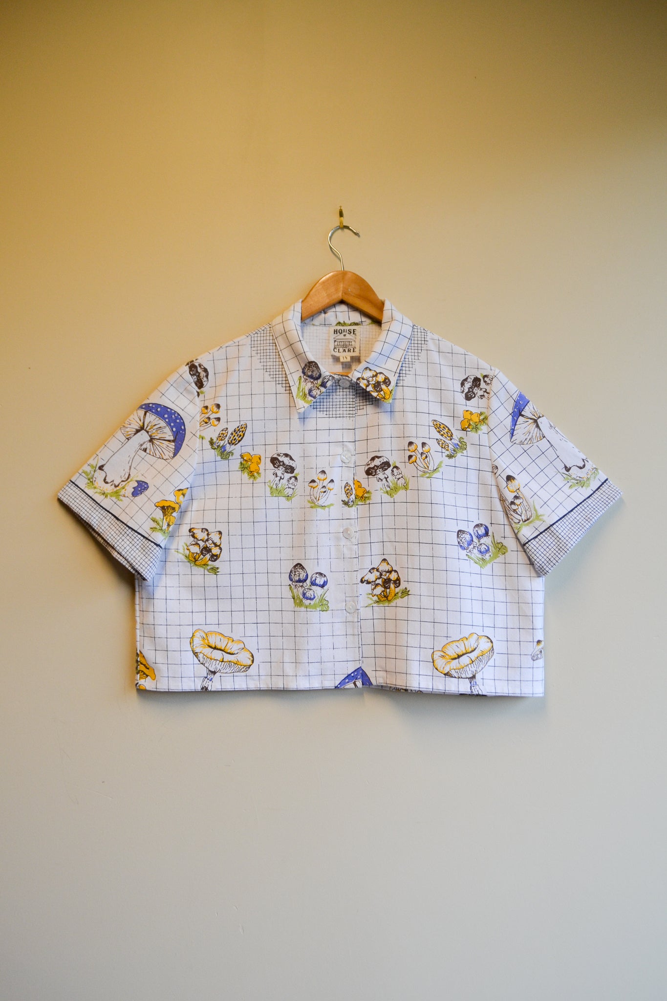 Button Up Shirt | Mushroom | 14au