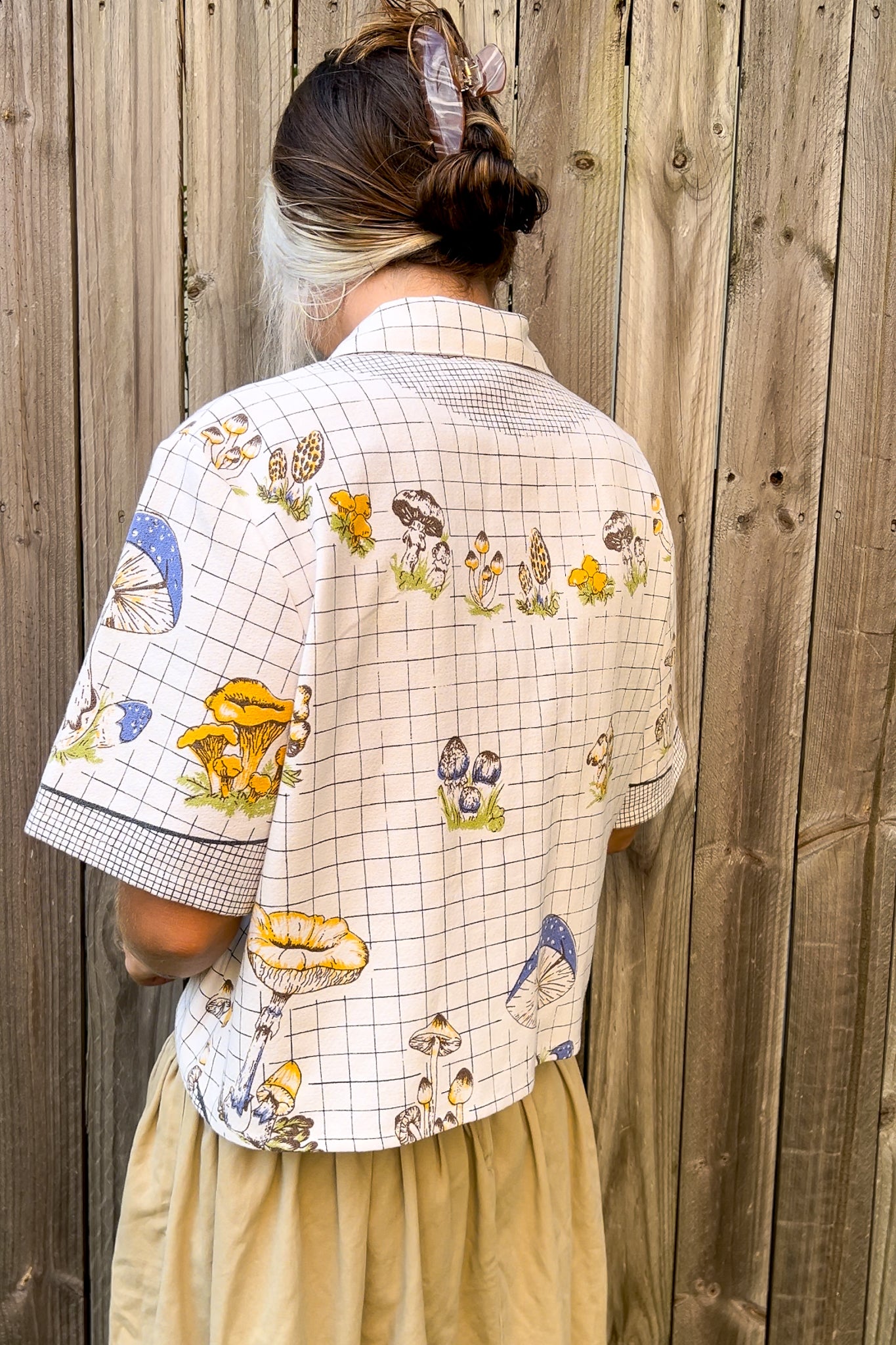 Button Up Shirt | Mushroom | 14au