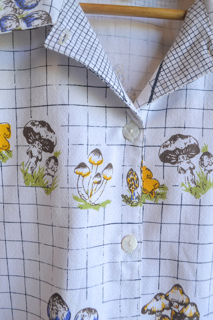 Button Up Shirt | Mushroom | 14au