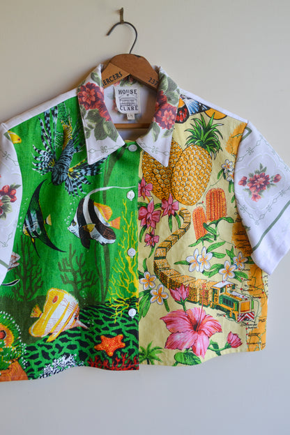 Button Up Shirt | Pineapple | 14au