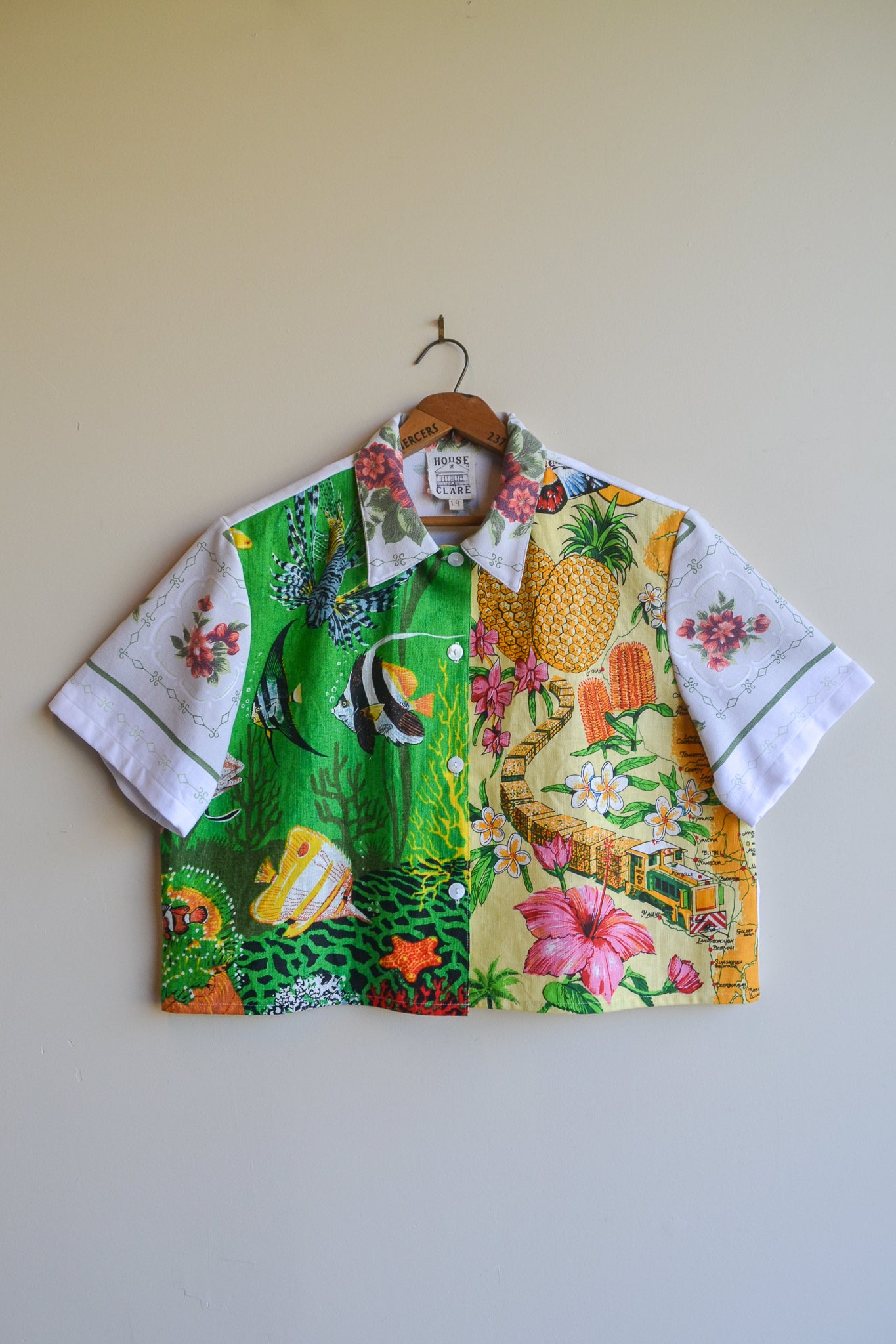 Button Up Shirt | Pineapple | 14au