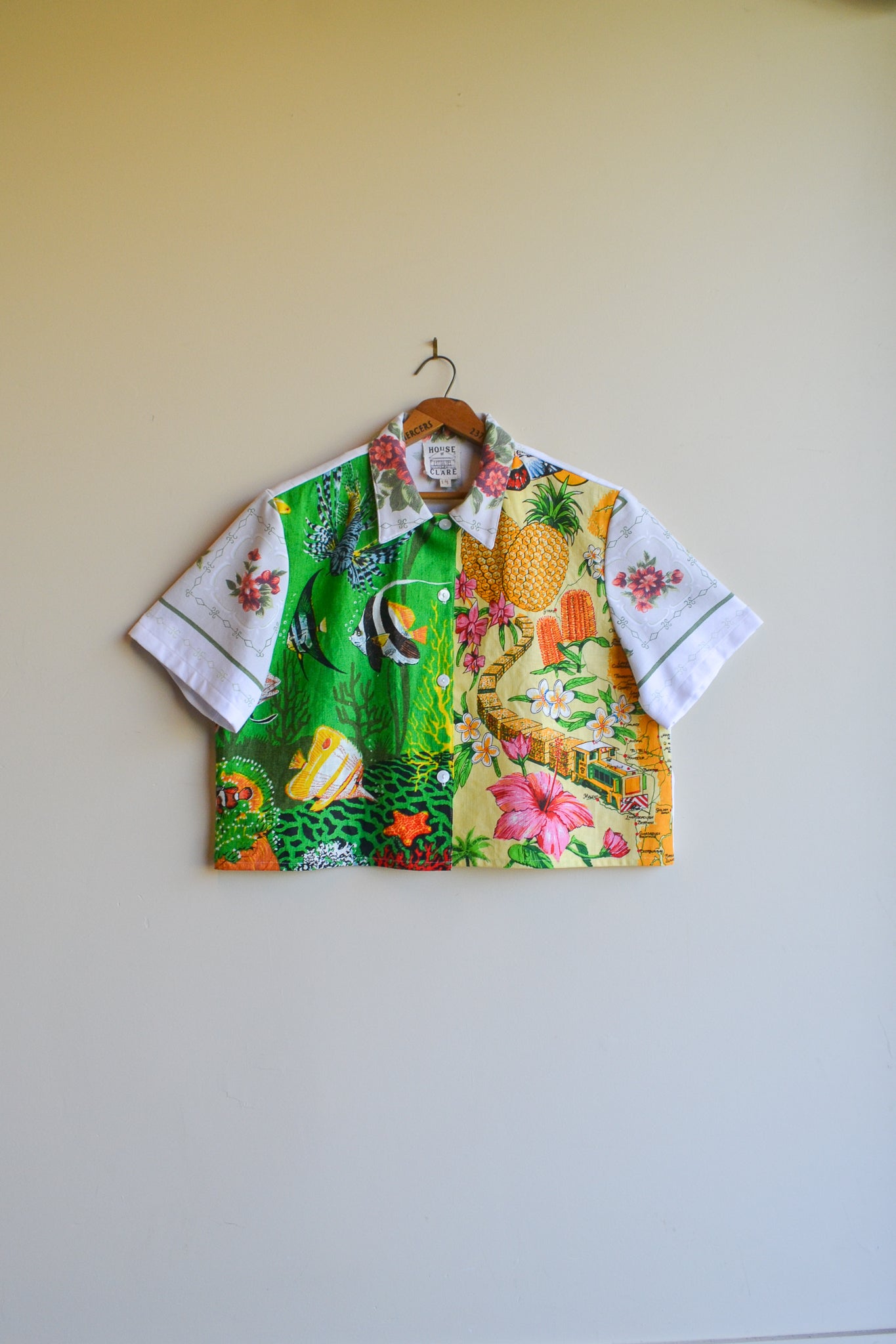 Button Up Shirt | Pineapple | 14au