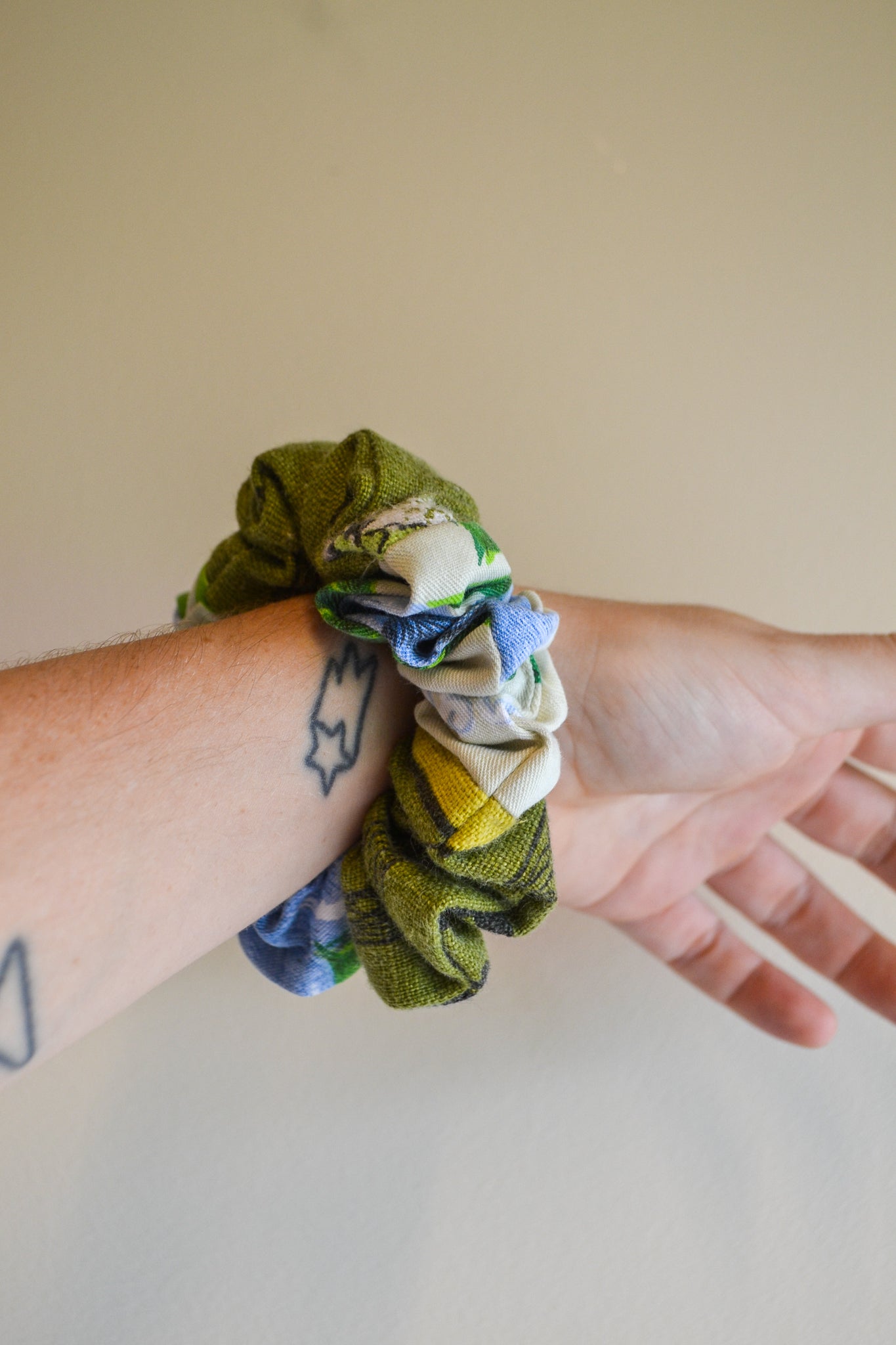 #4 | Patchwork Scrunchie