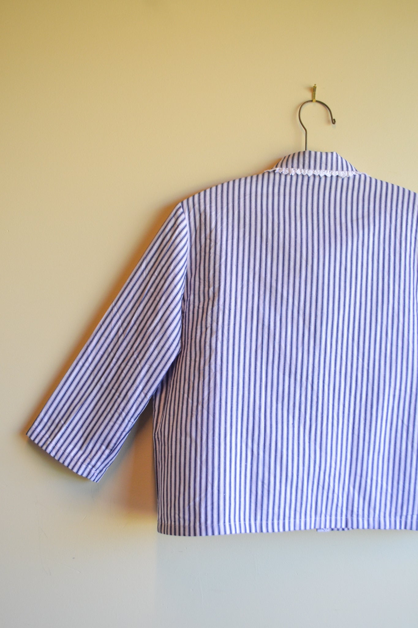 Tie Top | Stripe | Long Sleeve | Medium