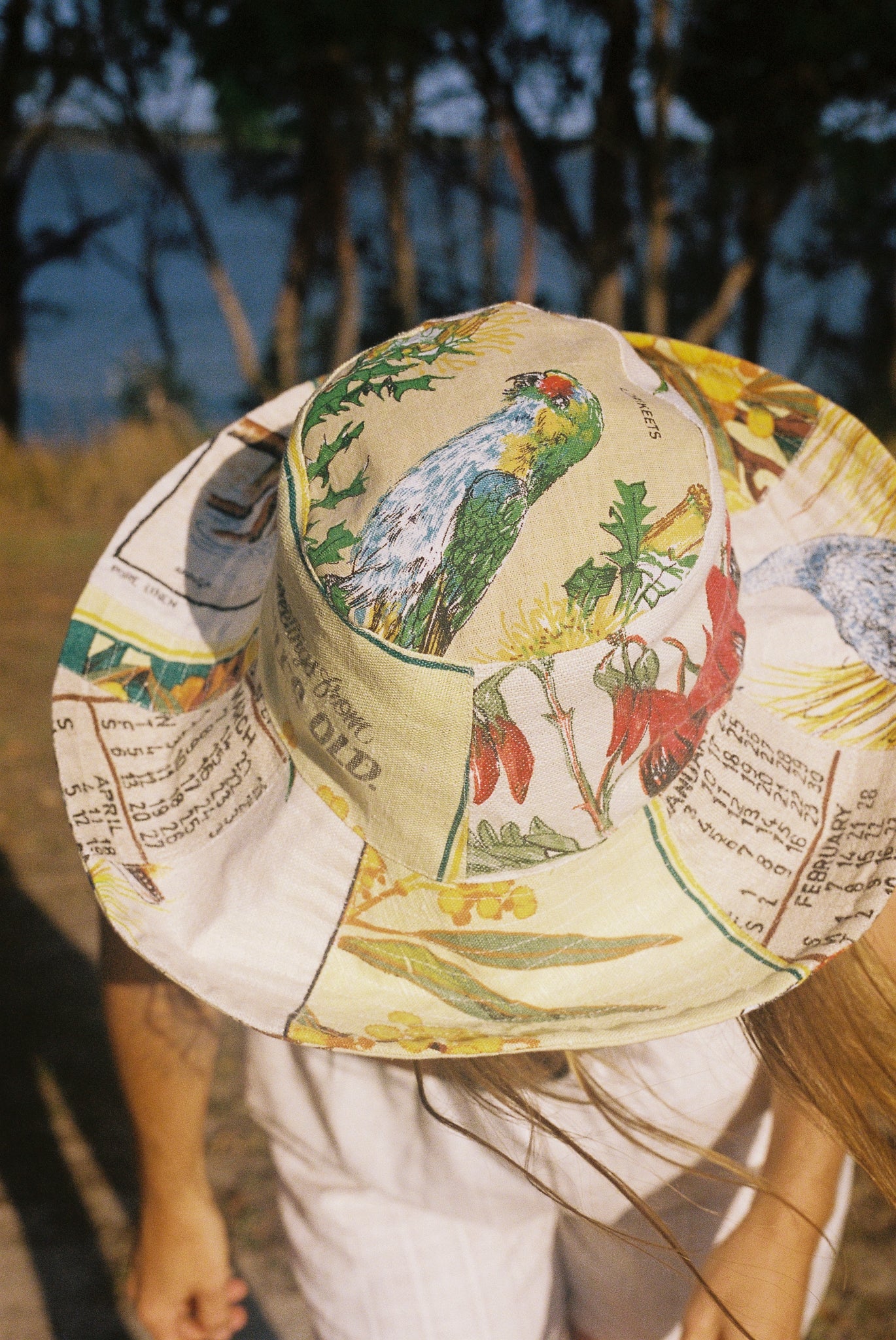 Wide Brim Hat | Down Under | Reversible | Small